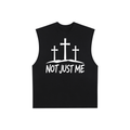 Raw Edge Cotton Tank Top