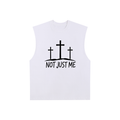 Raw Edge Cotton Tank Top